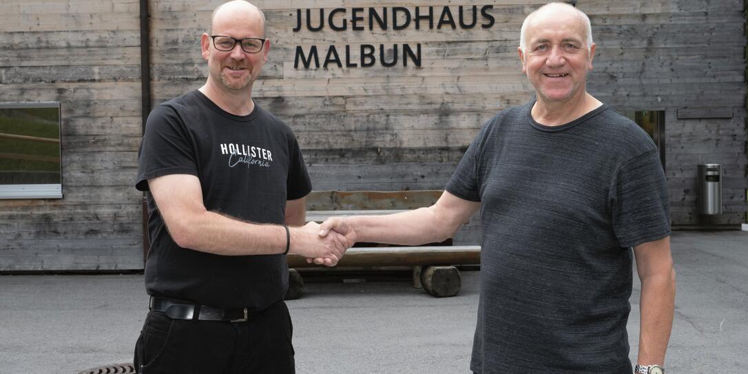 240524 Wechsel im Jugendhaus Malbun: Thomas Eberle übergibt an Steffen Heinisch