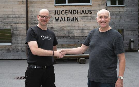 240524 Wechsel im Jugendhaus Malbun: Thomas Eberle übergibt an Steffen Heinisch