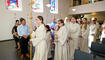Dankesgottesdienst und Besichtigung des neuen neuen Glockenstuhles in der Theresienkirche in  Schaanwald