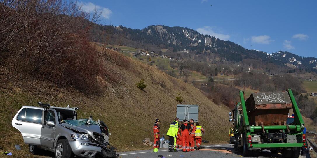 Unfall Grüsch