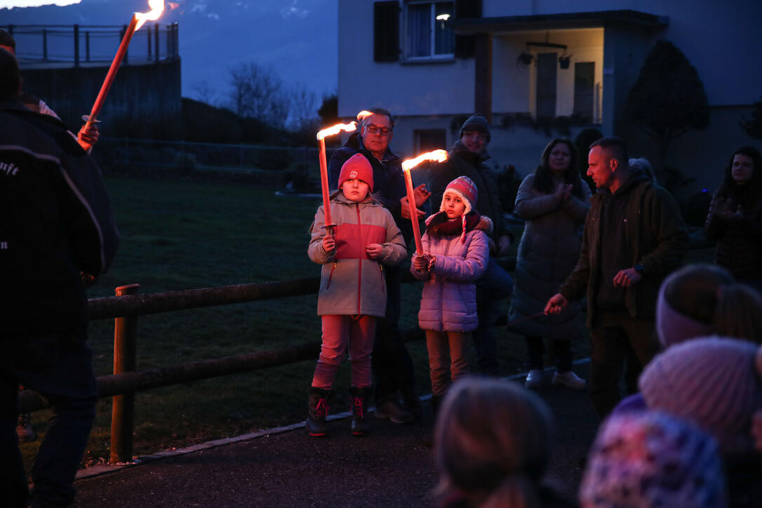 Fackel- und Lampionzug in Gamprin (08.03.2025)