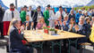 Feierlichkeiten zum Jubiläum bei der alten Rheinbrücke Vaduz–Sevelen