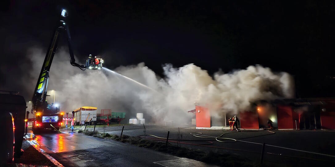 Brand in Sevelen