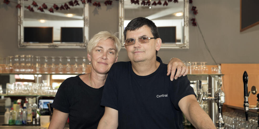 Portraitfoto im Restaurant Central, Schaan
