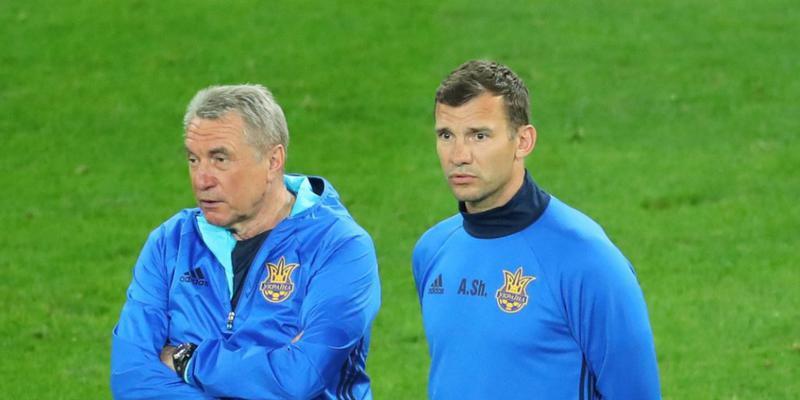 Andrij Schewtschenko (rechts) ist neuer Nationaltrainer der Ukraine Andrij Schewtschenko (rechts) ist neuer Nationaltrainer der Ukraine