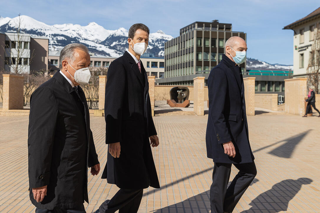 Landtagseröffnung 2021 in Vaduz