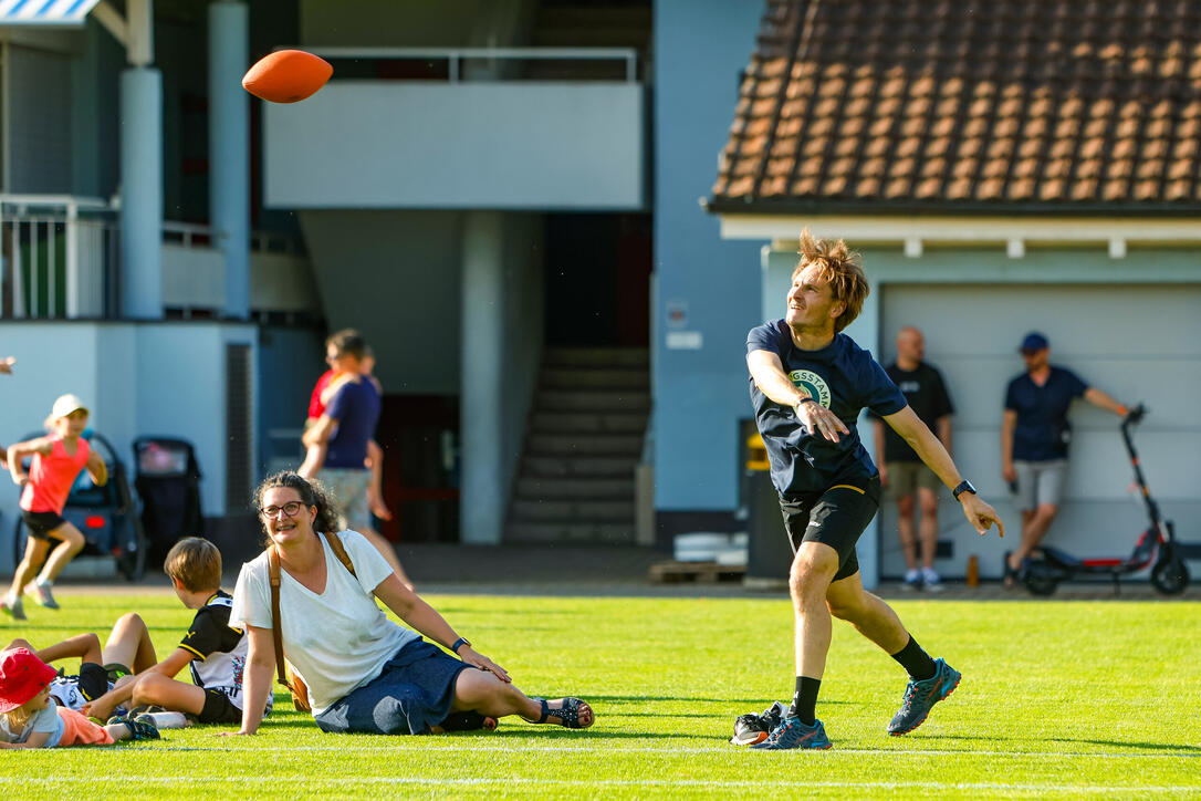 Liechtenstein Schaan Sportanlage Rheinwiese Schaaner Faescht