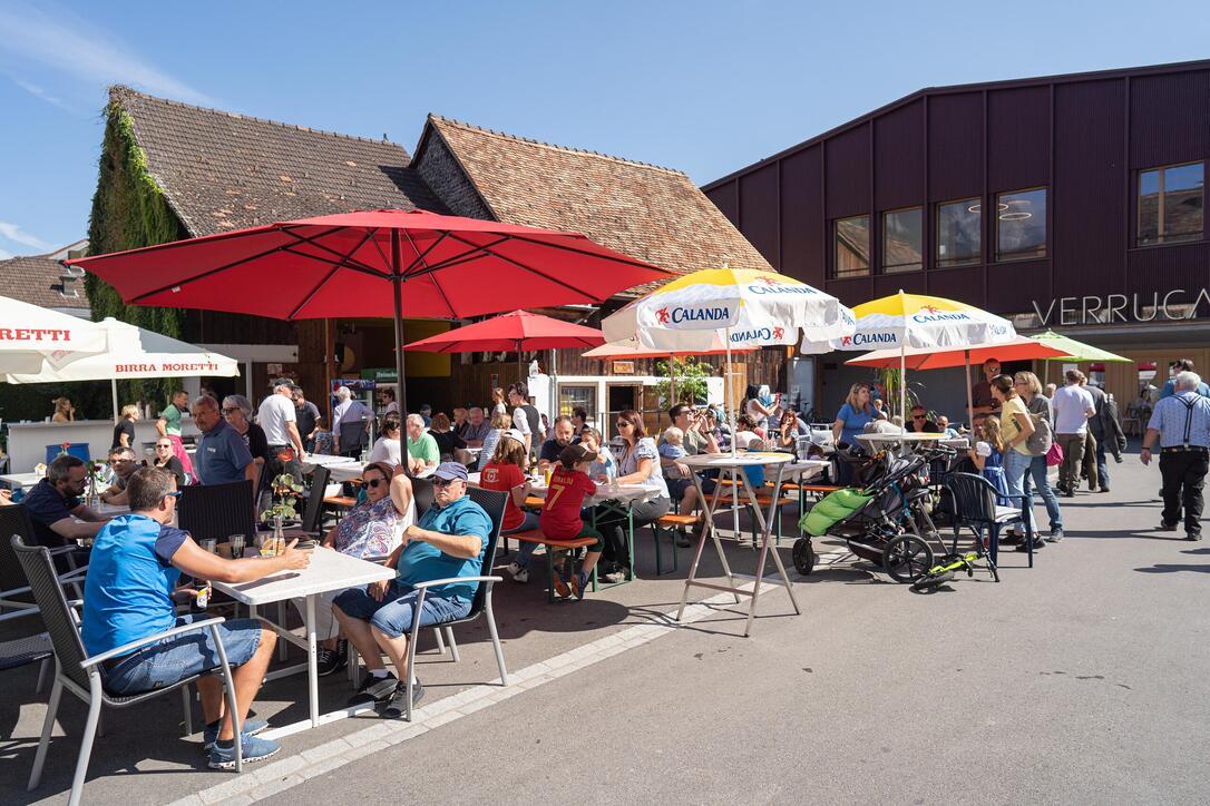 Alpabfahrt in Mels