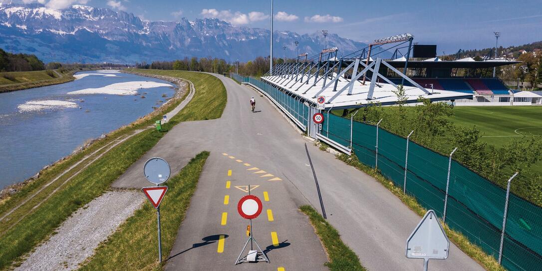 Rheindamm Vaduz