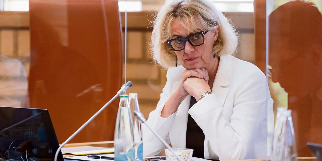Landtag in Vaduz, Graziella Marok-Wachter Landtag in Vaduz, Graziella Marok-Wachter