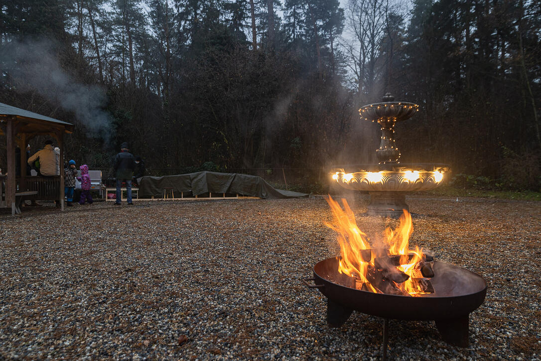 Samichlaus besucht die Heuwiese