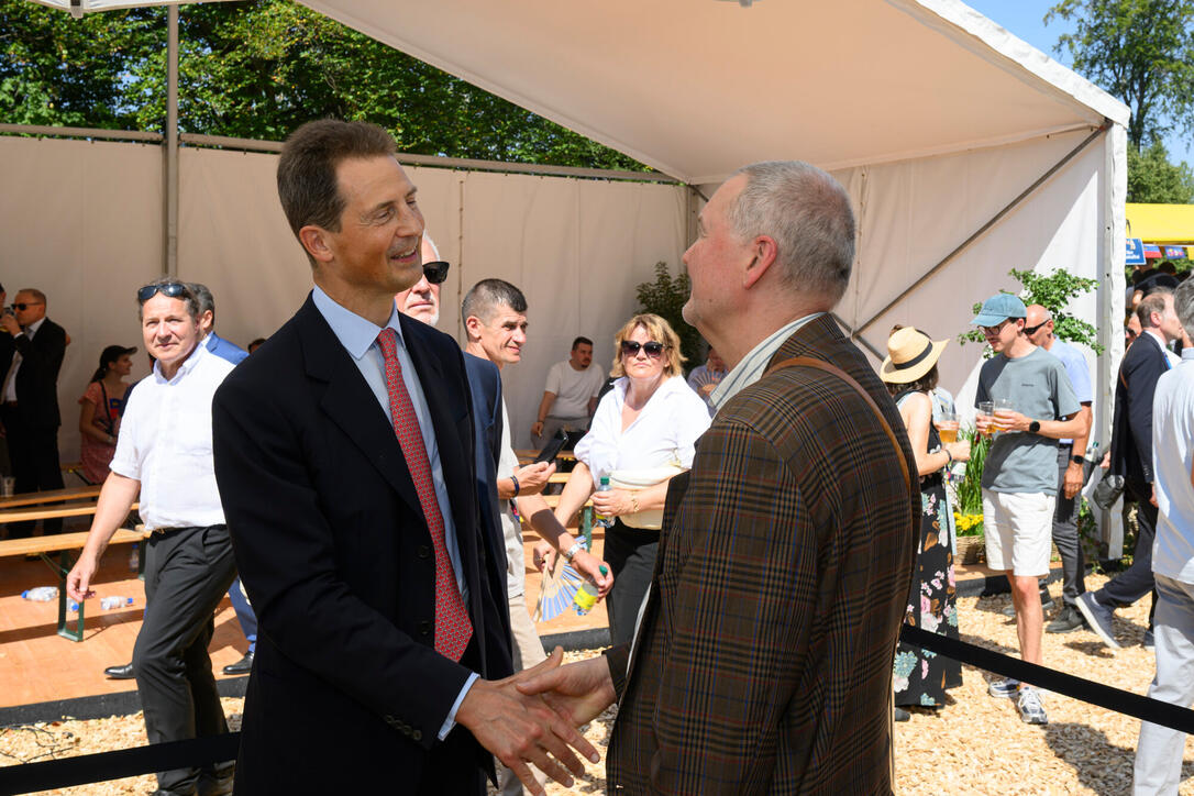 Staatsfeiertag 2026: Staatsakt auf der Schlosswiese (15.08.2026)