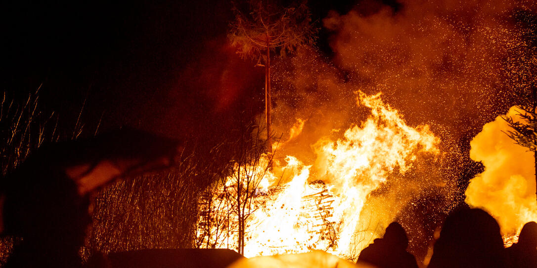Funken Triesen (Sportplatz) mit Fackelumzug
