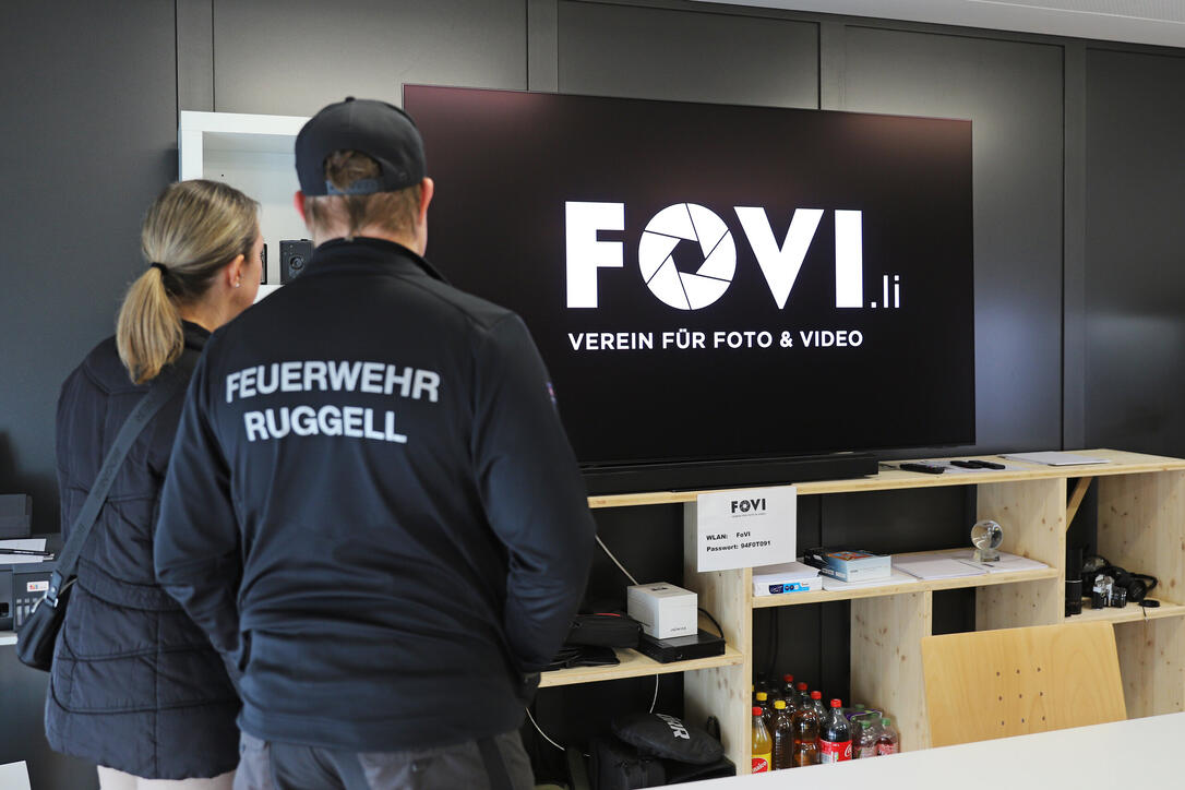 Tag der offenen T&uuml;r im Vereinshaus in Ruggell