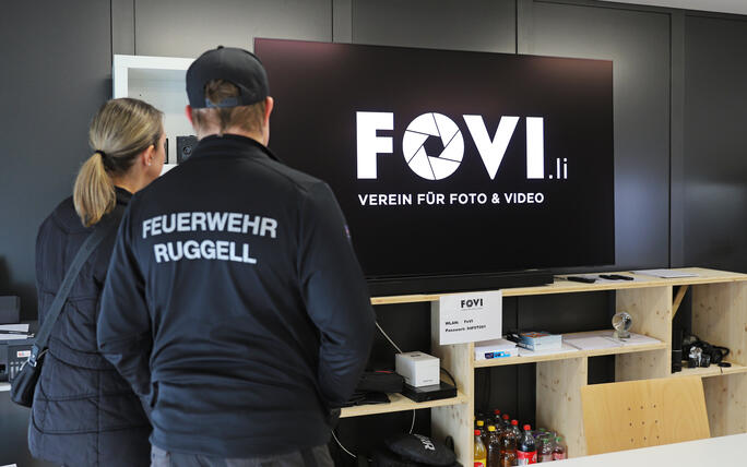 Tag der offenen T&uuml;r im Vereinshaus in Ruggell