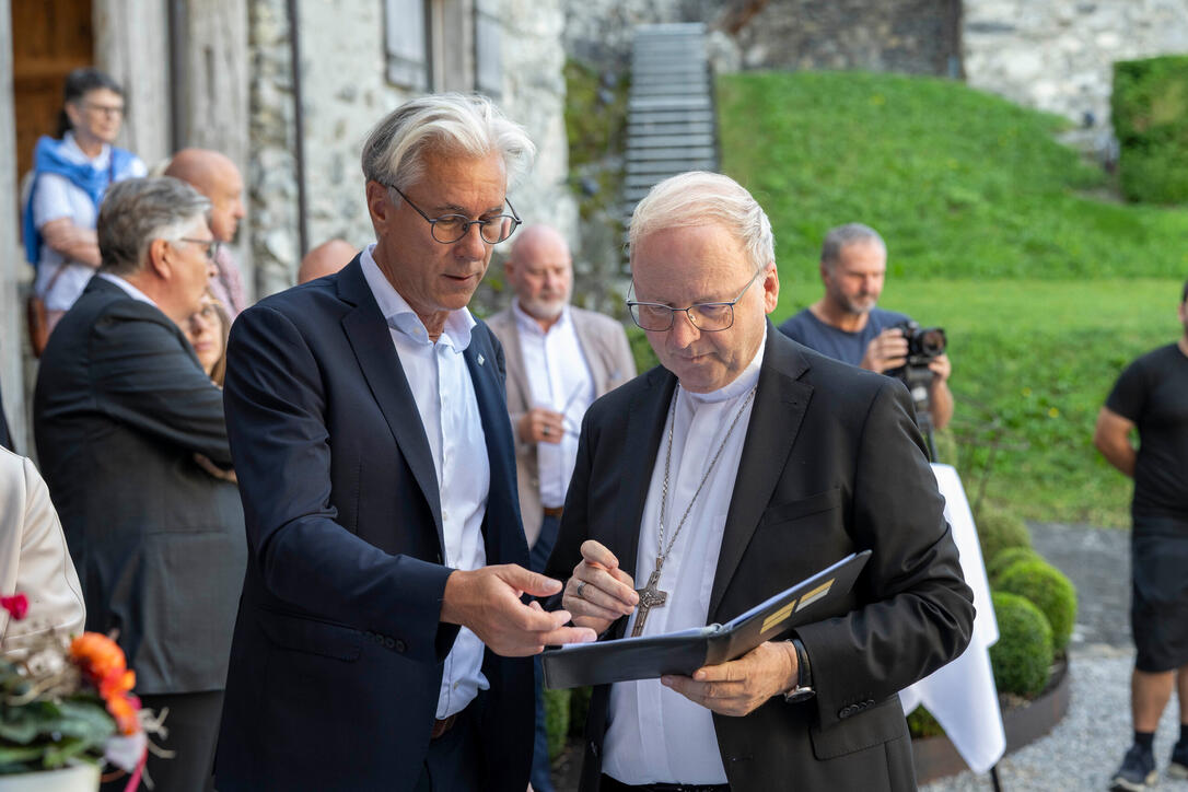 Segnung der Kapelle auf Burg Gutenberg, in Balzers (13.09.2026)