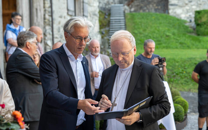 Segnung der Kapelle auf Burg Gutenberg, in Balzers (13.09.2026)