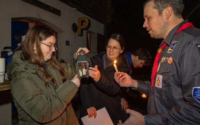 Friedenslicht 2025 in Liechtenstein (17.12.2025)
