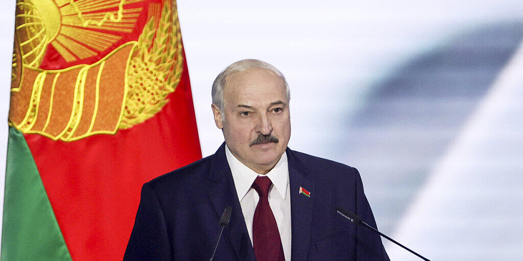 Alexander Lukaschenko kam laut Wahlkommission in Belarus auf 80,23 Prozent der Stimmen. Foto: Maxim Guchek/POOL BelTa/AP/dpa