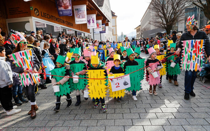 Fasnachtsumzug in Vaduz