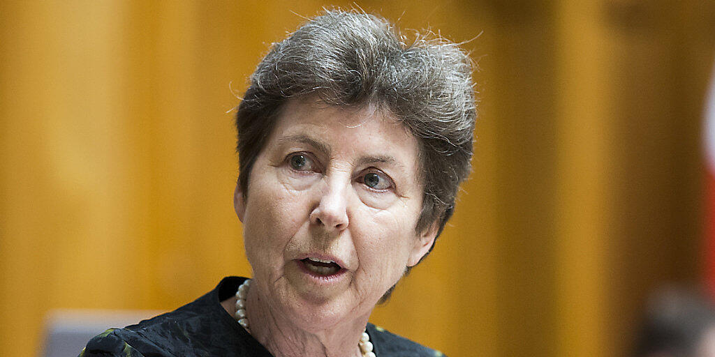 Will im Nationalrat bleiben: Die Zürcher CVP-Politikern Kathy Riklin (66). (Archivbild)