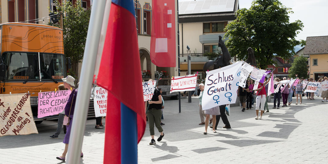 Frauenstreik, Vaduz Frauenstreik, Vaduz