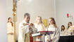 Dankesgottesdienst und Besichtigung des neuen neuen Glockenstuhles in der Theresienkirche in  Schaanwald