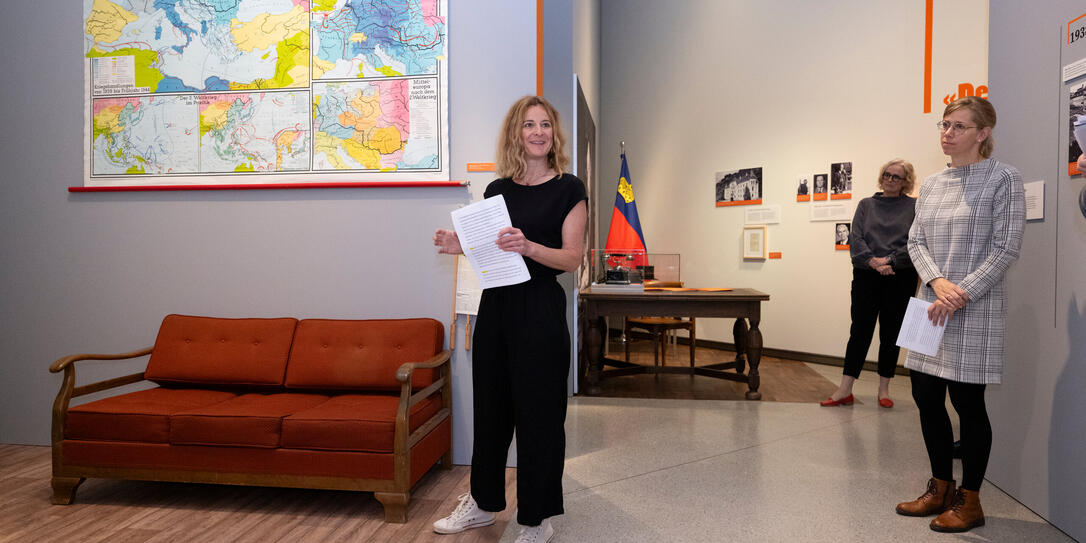 250608 PK zur Ausstellung «Nah am Krieg. Liechtenstein 1939 bis