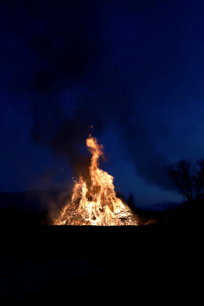Funkensamstag in Rüthi