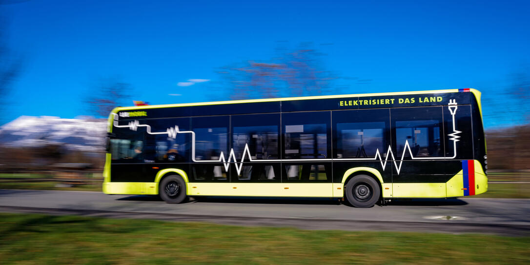 Liechtenstein Vaduz LIE-Mobil Elektrobus