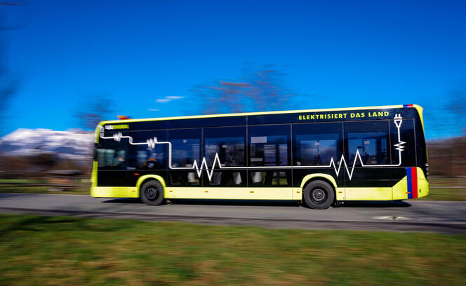 Liechtenstein Vaduz LIE-Mobil Elektrobus