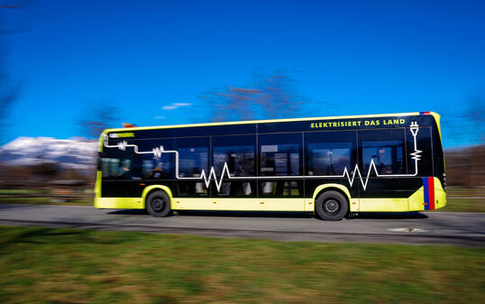 Liechtenstein Vaduz LIE-Mobil Elektrobus