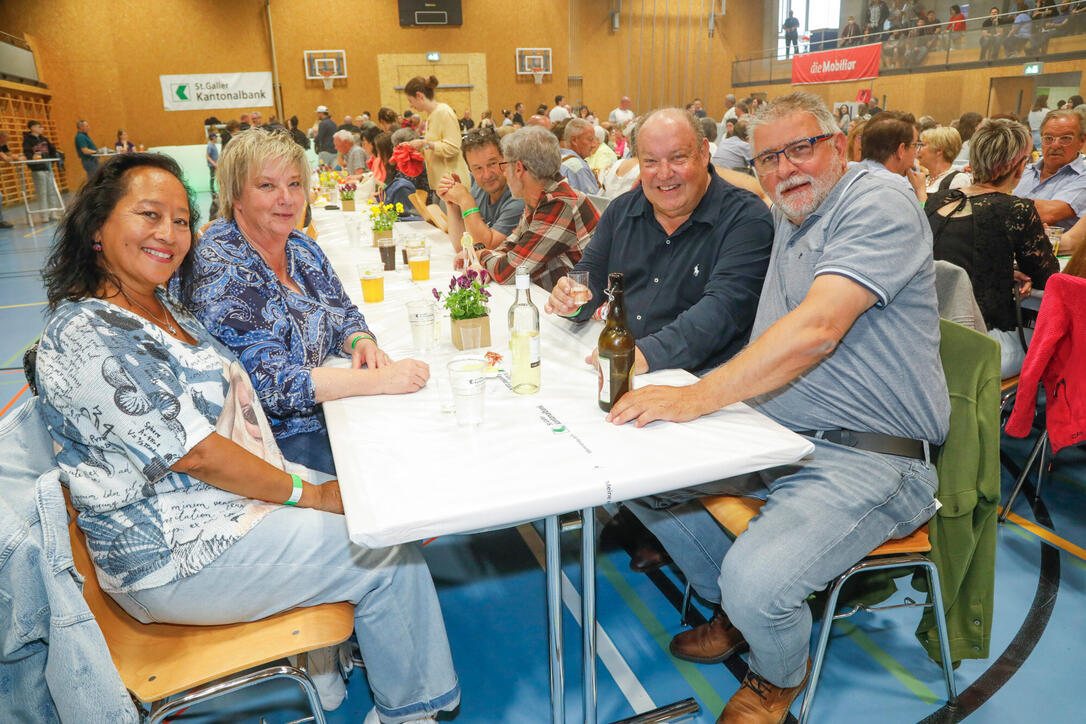 Fr&uuml;hlingsfest in Grabs, St. Gallen, Schweiz