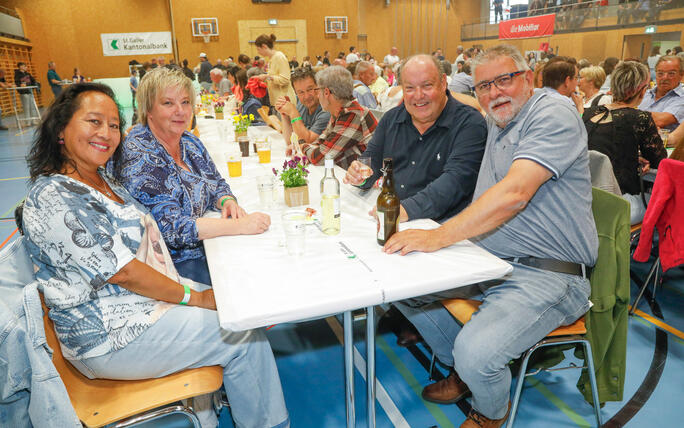 Fr&uuml;hlingsfest in Grabs, St. Gallen, Schweiz