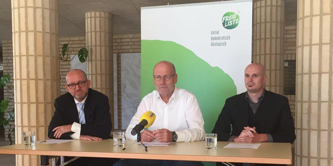 Freie Liste präsentiert RR-Kandidaten Freie Liste präsentiert RR-Kandidaten
