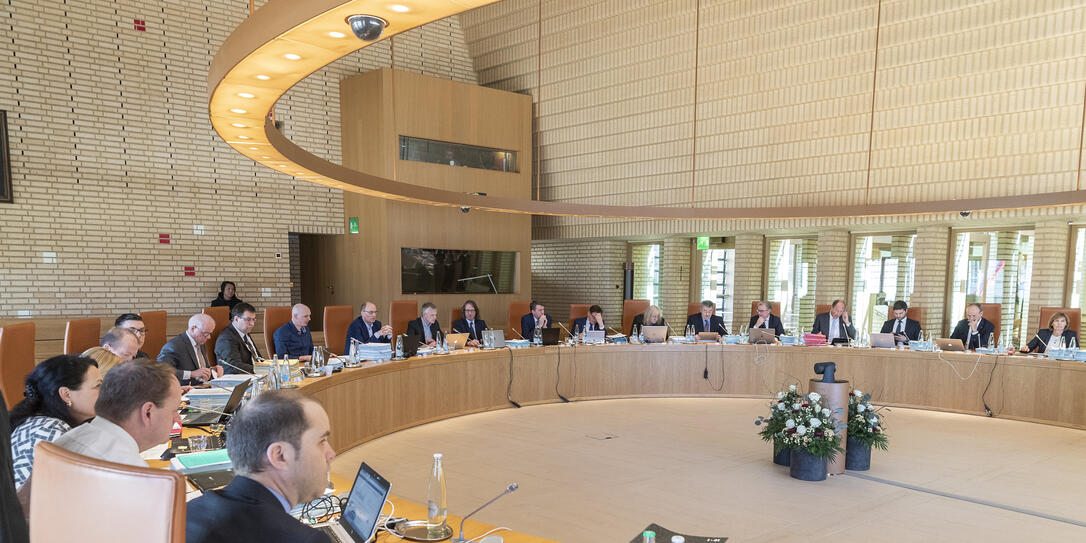 Liechtensteiner Landtag in Vaduz