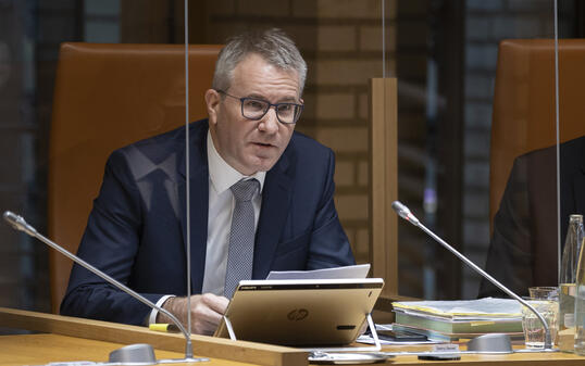 Liechtensteiner Landtag in Vaduz