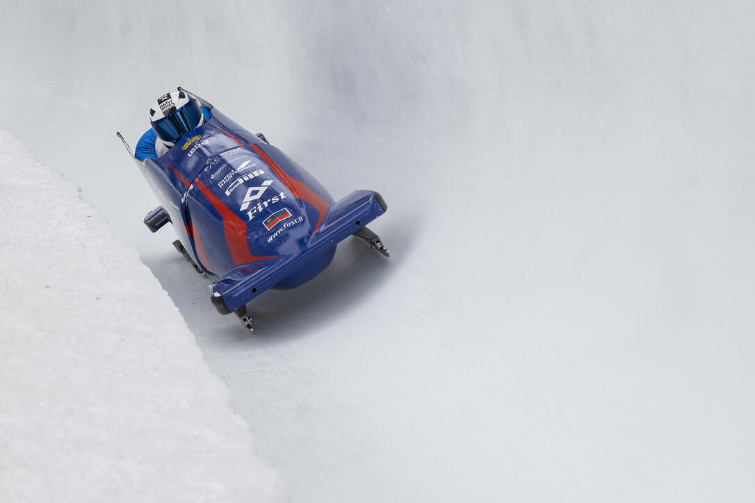 Junioren-WM 2er Bob in St. Moritz
