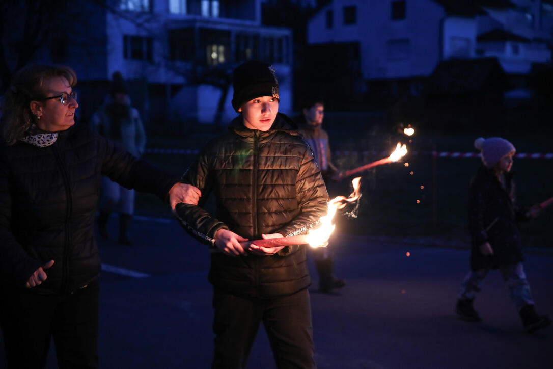 Fackel- und Lampionzug in Gamprin (08.03.2025)