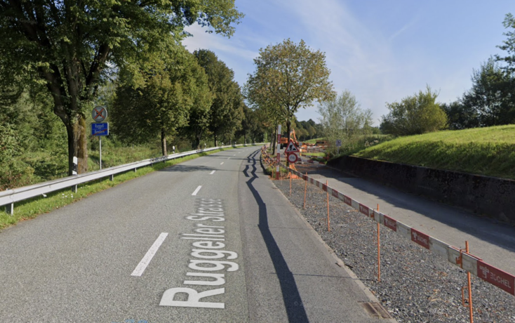 Landstrasse Bendern-Ruggell