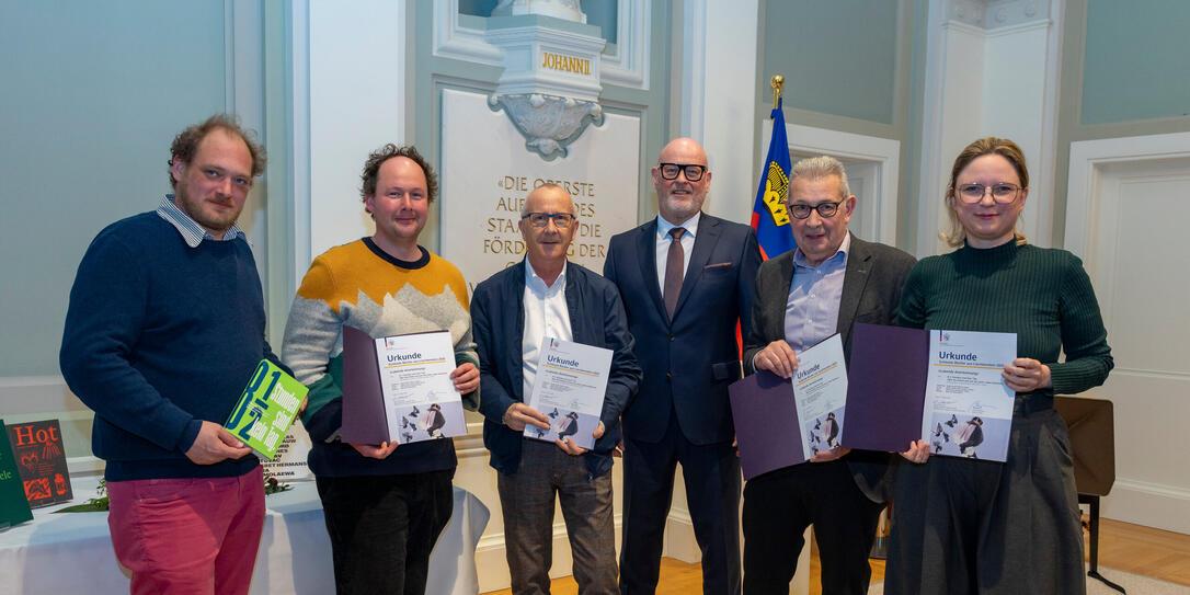 Sch&ouml;nste B&uuml;cher 2025 in Vaduz