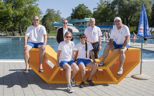 Eröffnung Freibad Mühleholz, Vaduz