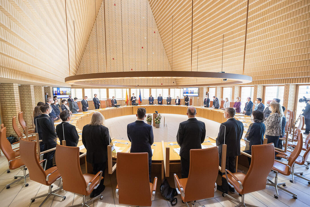 Landtagseröffnung 2021 in Vaduz