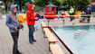 Schaufahren vom Schiffsmodellclub Rheintal im Freibad von Vaduz.
