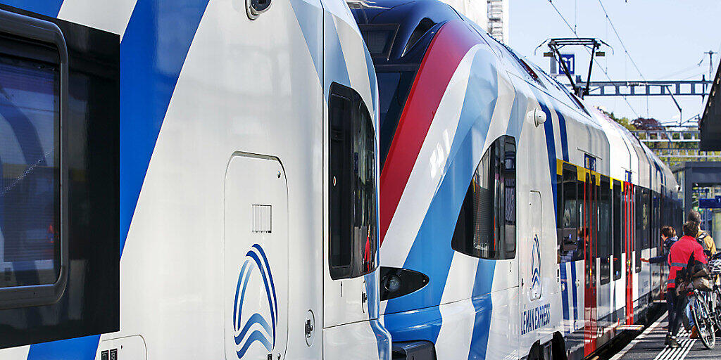 Der Léman Express bedient neu ab dem Fahrplanwechsel 45 Bahnhöfe in den Kantonen Waadt und Genf sowie im französischen Département Haute-Savoie. (Archivbild) Der Léman Express bedient neu ab dem Fahrplanwechsel 45 Bahnhöfe in den Kantonen Waadt und Genf sowie im französischen Département Haute-Savoie. (Archivbild)