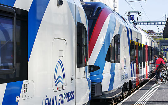 Der Léman Express bedient neu ab dem Fahrplanwechsel 45 Bahnhöfe in den Kantonen Waadt und Genf sowie im französischen Département Haute-Savoie. (Archivbild)