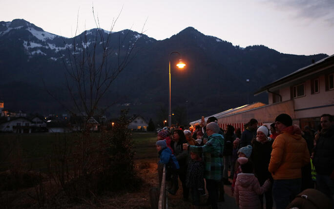 Funkensamstag Rüthi, FC Rüthi, Sportanlage,