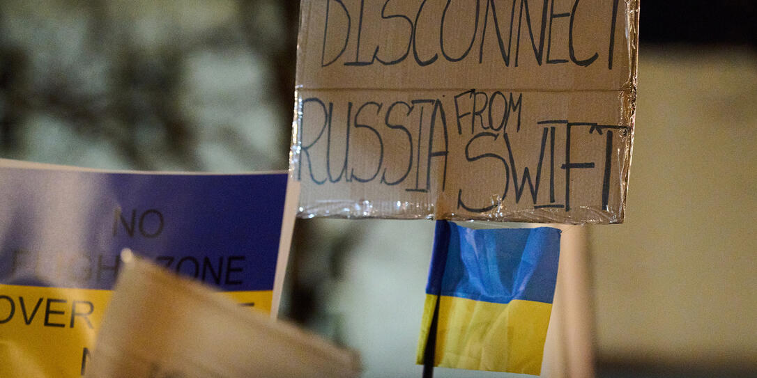 Mahnwache vor der Russischen Botschaft Mahnwache vor der Russischen Botschaft