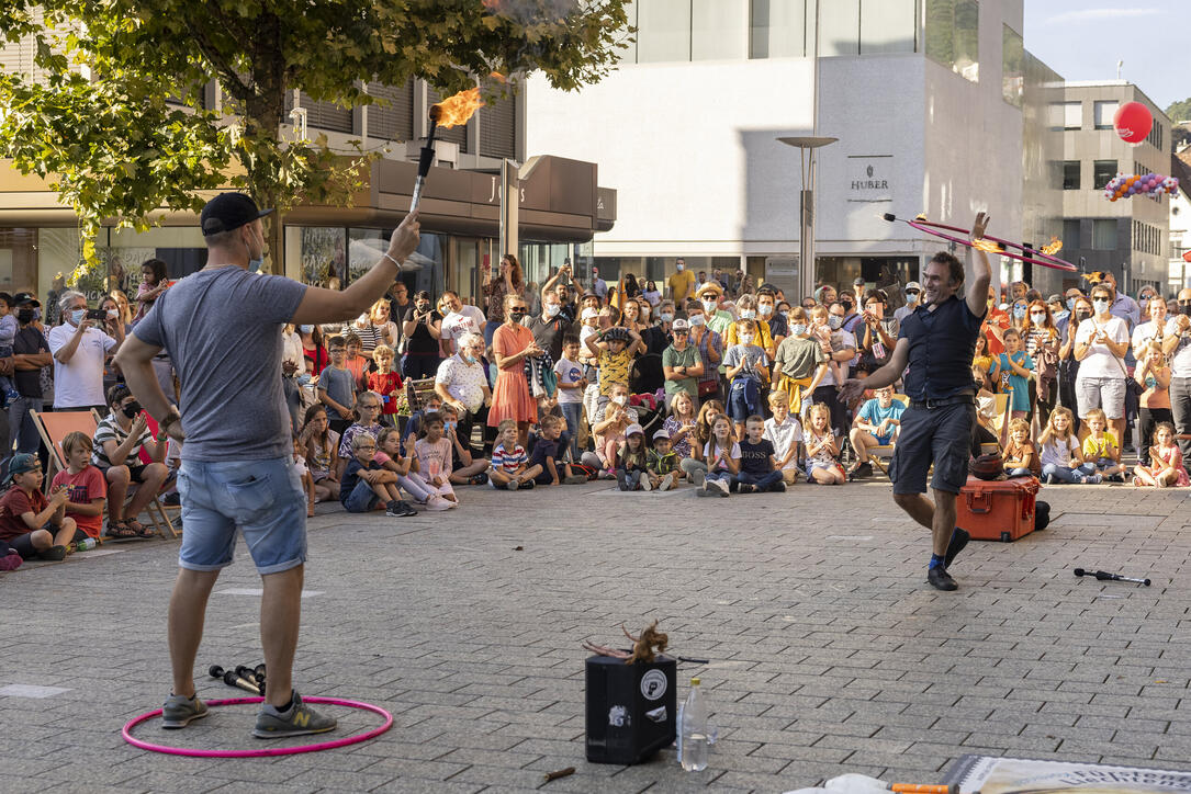 5. Buskers in Vaduz