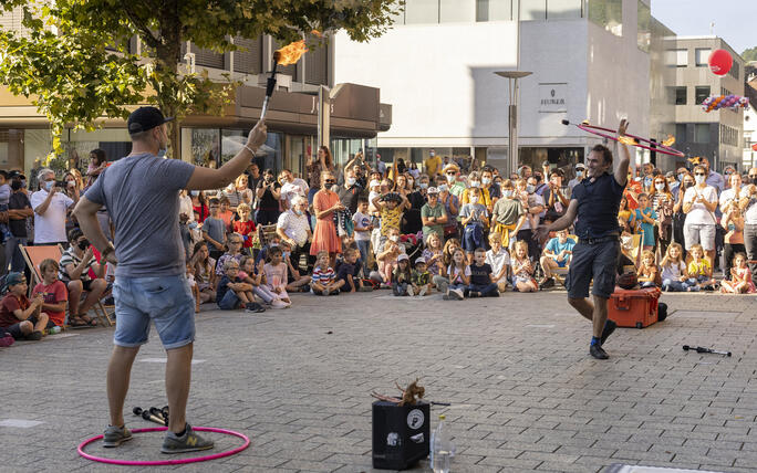 5. Buskers in Vaduz